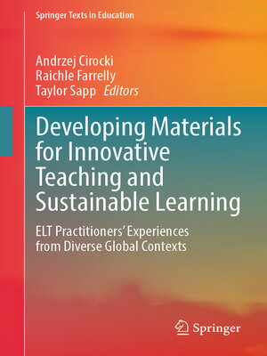 cover image of Developing Materials for Innovative Teaching and Sustainable Learning